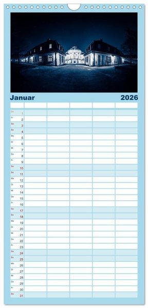 Produktbild: Familienplaner 2026 - STUTTGART 2026 auf den zweiten Blick mit 5 Spalten (Wandkalender, 21 x 45 cm) CALVENDO