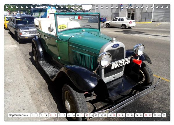 Produktbild: Ford Model A (Wall Calendar 2026 DIN A4 landscape), CALVENDO 12 Month Wall Calendar