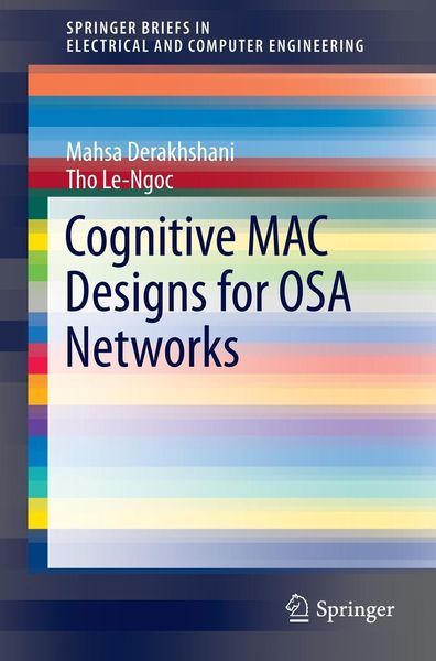 Produktbild: Cognitive MAC Designs for OSA Networks