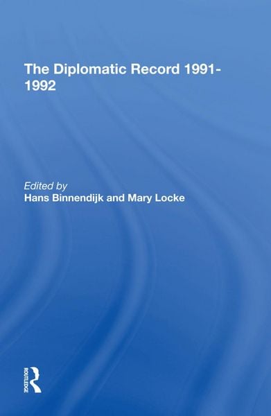 Produktbild: Wolff, A: Diplomatic Record 19911992