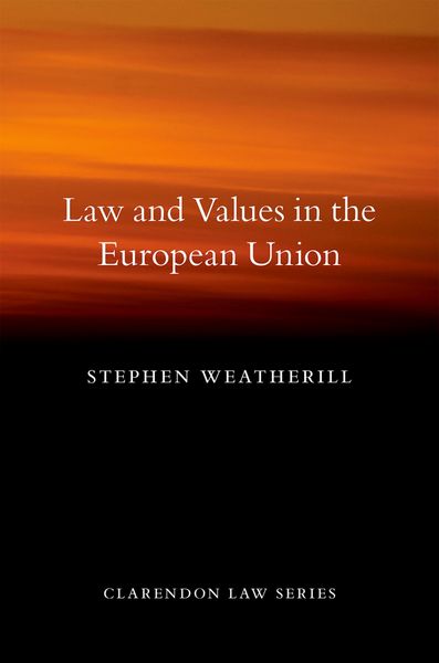 Produktbild: Law and Values in the European Union