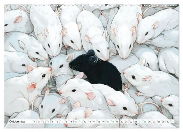 Produktbild: Hervorstechen ist Trumpf (hochwertiger Premium Wandkalender 2026 DIN A2 quer), Kunstdruck in Hochglanz