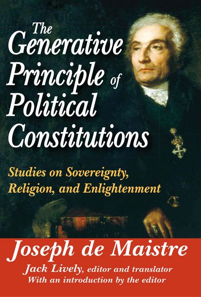 Produktbild: The Generative Principle of Political Constitutions