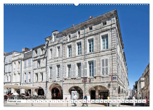 Produktbild: Ein Sommer in La Rochelle vom Frankfurter Taxifahrer Petrus Bodenstaff (hochwertiger Premium Wandkalender 2026 DIN A2 quer), Kunstdruck in Hochglanz
