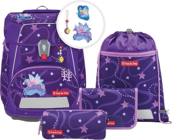 Produktbild: STEP BY STEP&reg;&nbsp;Schulrucksack-Set SPACE 5teilig, Pegasus Emily