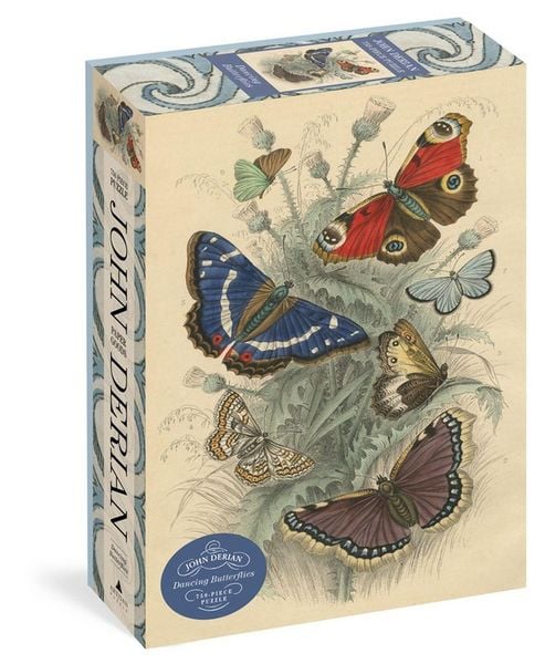 Produktbild: John Derian Paper Goods: Dancing Butterflies 750-Piece Puzzle