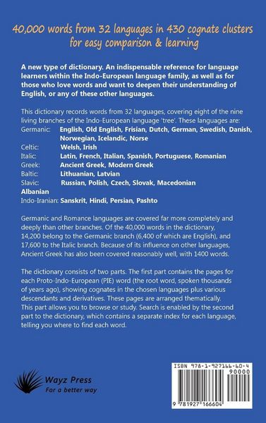 Produktbild: Indo-European Cognate Dictionary