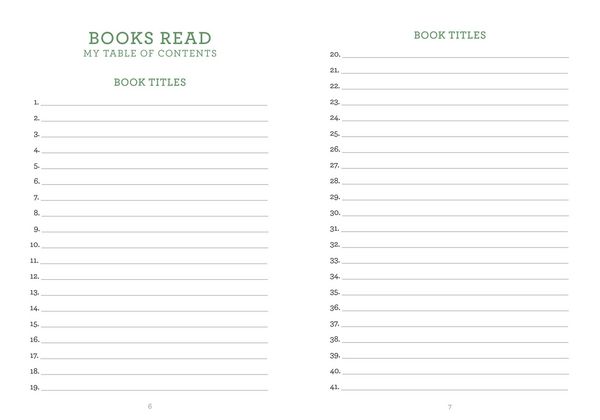 Produktbild: My Book Journal