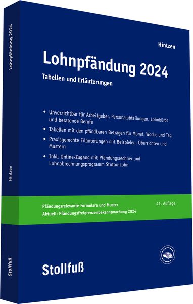 Produktbild: Lohnpf&auml;ndung 2024