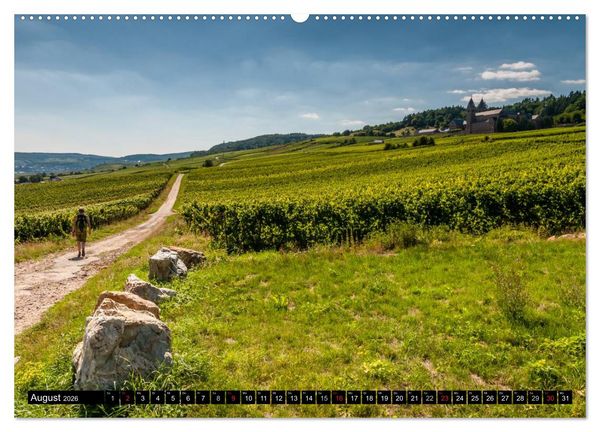 Produktbild: Rheinsteig Impressionen III (Wandkalender 2026 DIN A2 quer), CALVENDO Monatskalender