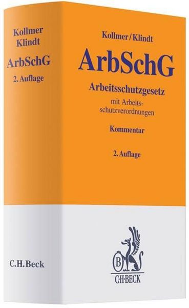 Produktbild: Arbeitsschutzgesetz