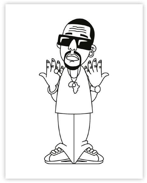 Produktbild: Hip Hop Coloring Book