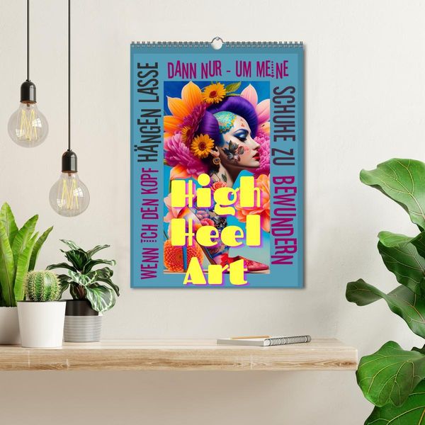 Produktbild: HighHeelArt (Wandkalender 2026 DIN A3 hoch), CALVENDO Monatskalender