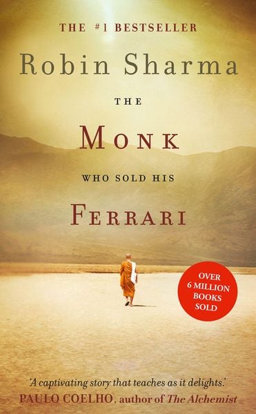 Book cover of The Monk Who Sold his Ferrari