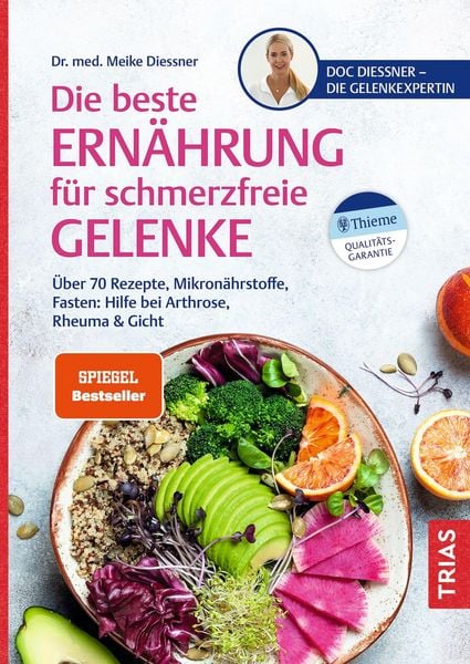 Produktbild: Die beste Ern&auml;hrung f&uuml;r schmerzfreie Gelenke