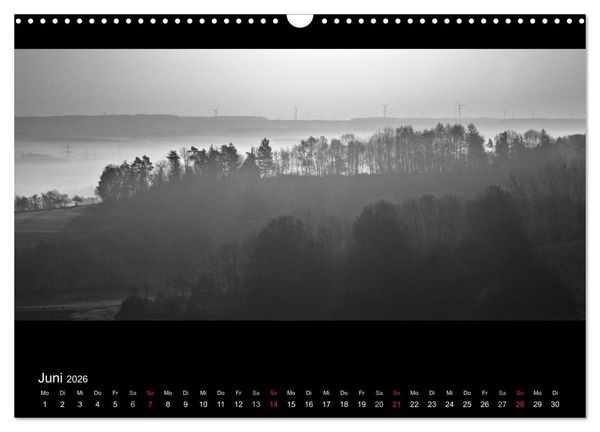 Produktbild: NEBEL (Wandkalender 2026 DIN A3 quer), CALVENDO Monatskalender
