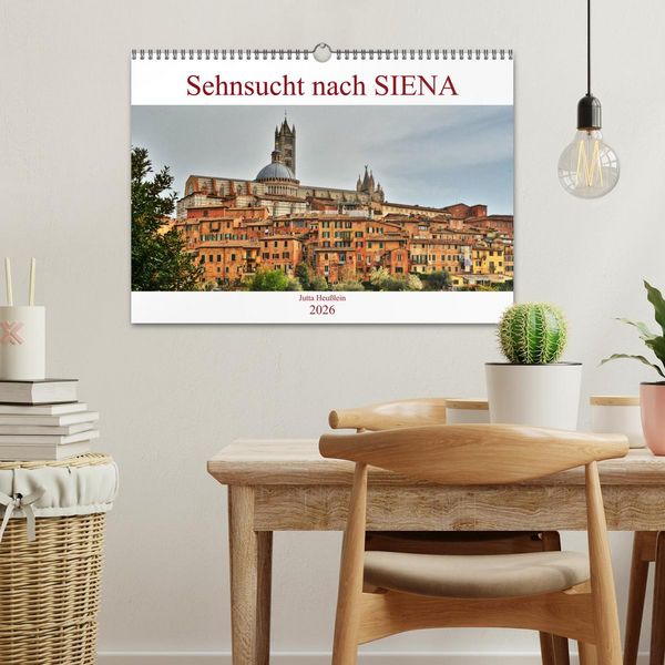 Produktbild: Sehnsucht nach SIENA (Wandkalender 2026 DIN A3 quer), CALVENDO Monatskalender
