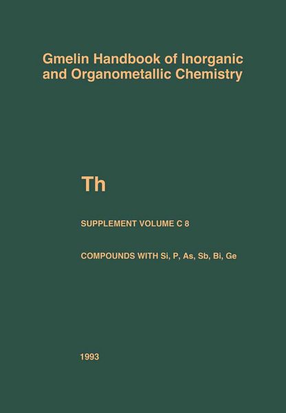 Produktbild: Th Thorium Supplement Volume C 8