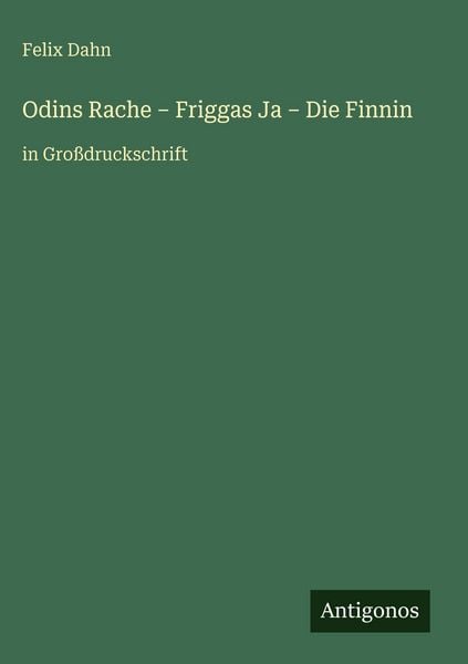 Produktbild: Odins Rache - Friggas Ja - Die Finnin