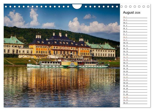 Produktbild: Schaufelraddampfer (Wandkalender 2026 DIN A4 quer), CALVENDO Monatskalender