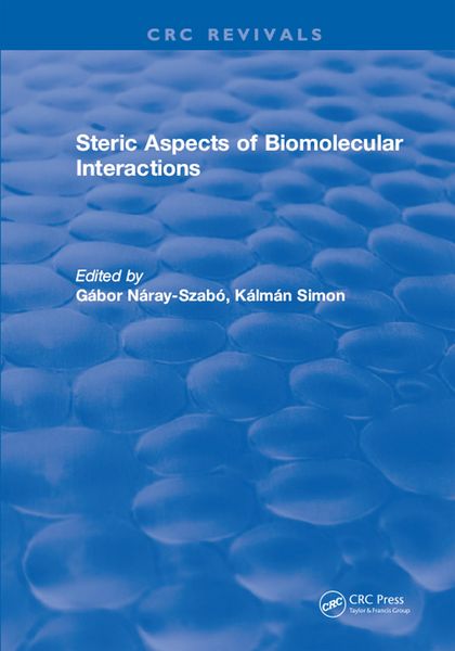 Produktbild: Steric Aspects Of Biomolecular Interactions