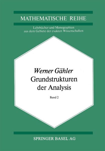 Produktbild: Grundstrukturen der Analysis II