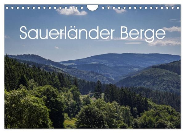 Produktbild: Sauerl&auml;nder Berge (Wandkalender 2026 DIN A4 quer), CALVENDO Monatskalender