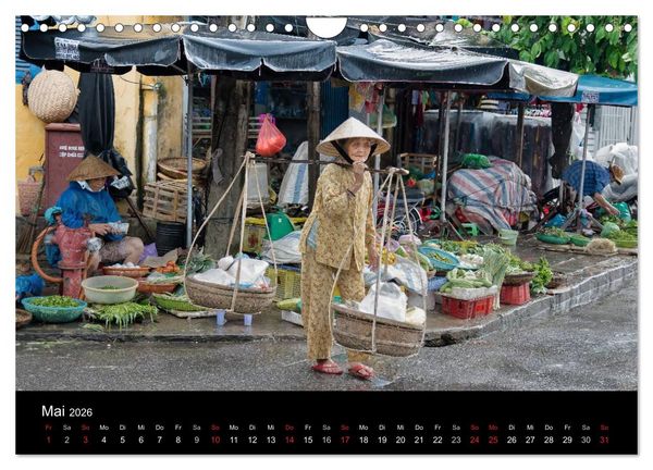 Produktbild: Vietnam Abenteuerreise (Wandkalender 2026 DIN A4 quer), CALVENDO Monatskalender