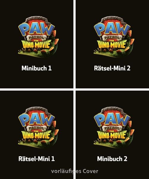 Nelson Mini-Bücher: PAW Patrol - Der Dinofilm 1-4 (Einzel/WWS), Taschenbuch von , Nelson, 978-3-8451-3087-3