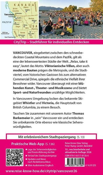 Produktbild: Reise Know-How CityTrip Vancouver mit Victoria
