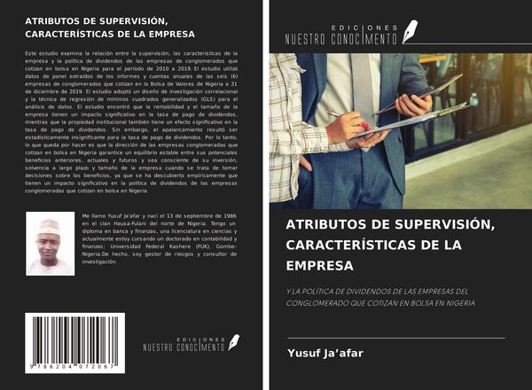 Produktbild: Atributos De Supervisi&oacute;n, Caracter&iacute;sticas De La Empresa