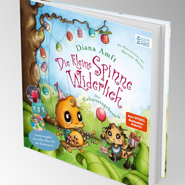 Produktbild: Die kleine Spinne Widerlich &ndash; Der Geburtstagsbesuch &ndash; Sonderausgabe mit tollen Ideen f&uuml;r die Kinderparty