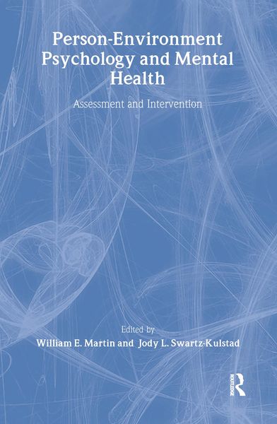 Produktbild: Person-Environment Psychology and Mental Health