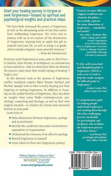 Produktbild: Forgiving Others, Forgiving Ourselves