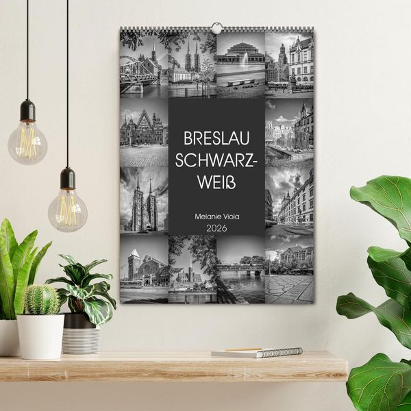 Produktbild: BRESLAU SCHWARZWEI&szlig; (Wandkalender 2026 DIN A2 hoch), CALVENDO Monatskalender