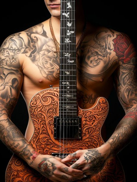 Produktbild: CALVENDO Puzzle Tattoos | 1000 Teile Lege-Gr&ouml;&szlig;e 64x48cm Foto-Puzzle f&uuml;r gl&uuml;ckliche Stunden
