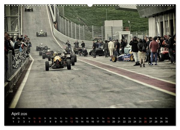 Produktbild: Raceday (hochwertiger Premium Wandkalender 2026 DIN A2 quer), Kunstdruck in Hochglanz