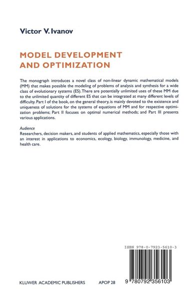 Produktbild: Model Development and Optimization