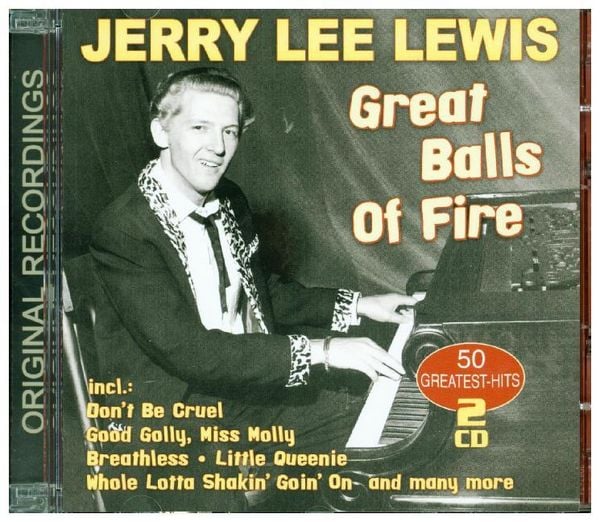 Great Balls Of Fire-50 Greatest H - Jerry Lee Lewis, CD, 4260320876341