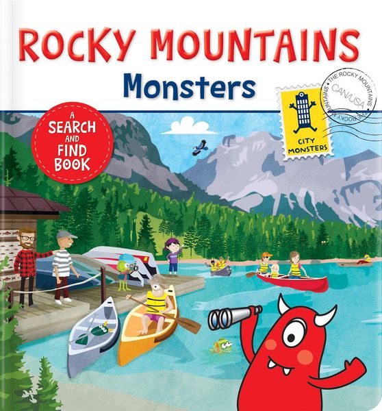 Produktbild: Rocky Mountains Monsters: A Search and Find Board Book for Kids Hidden Pictures & Interactive Picture Book Ages 3-6, Preschool - Grade 1