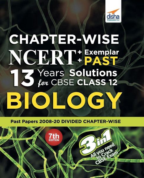 Produktbild: Chapter-wise NCERT + Exemplar + PAST 13 Years Solutions for CBSE Class 12 Biology 7th Edition
