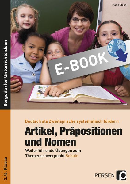 Produktbild: Artikel, Pr&auml;positionen & Nomen - Schule 3/4