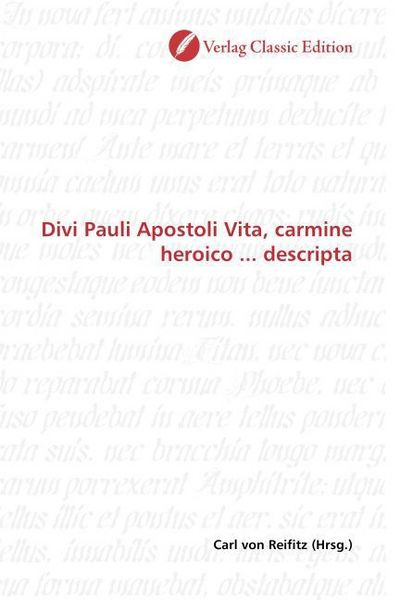 Produktbild: Divi Pauli Apostoli Vita, carmine heroico ... descripta