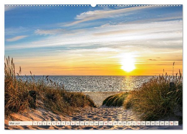 Produktbild: Mein Urlaub am Meer (Wandkalender 2027 DIN A2 quer), CALVENDO Monatskalender