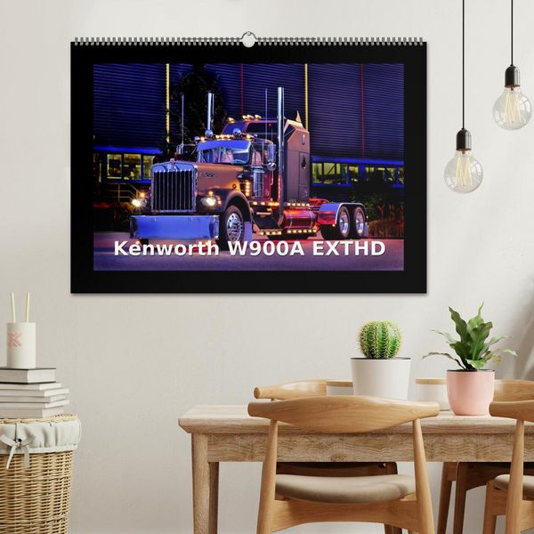 Produktbild: Kenworth W900A EXTHD (Wandkalender 2026 DIN A2 quer), CALVENDO Monatskalender