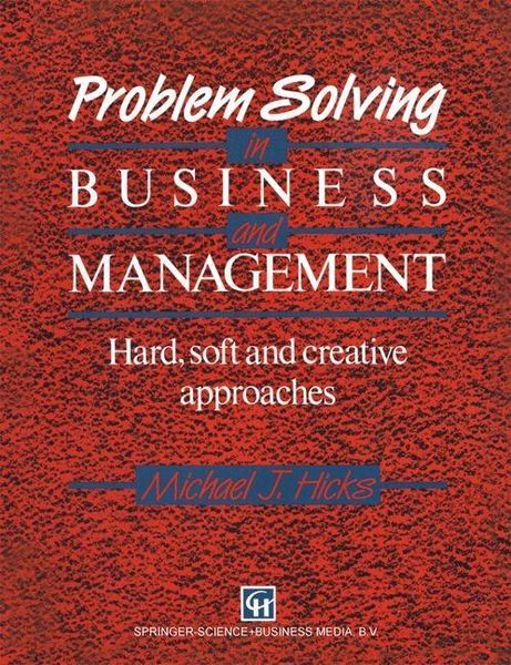 Produktbild: Problem Solving in Business and Management