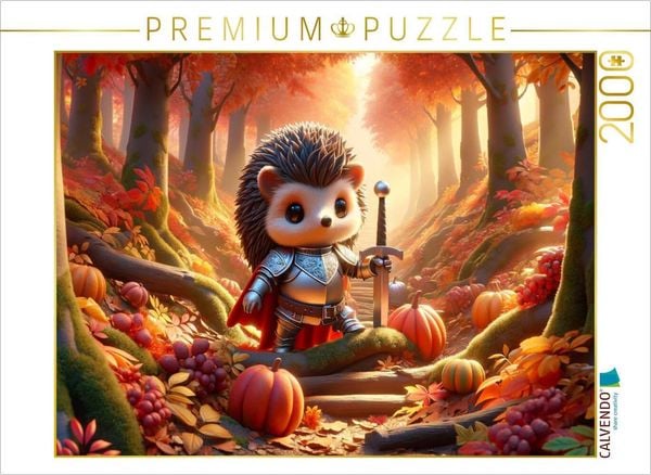 Produktbild: CALVENDO Puzzle Ein m&auml;rchenhaftes Herbstabenteuer | 2000 Teile Lege-Gr&ouml;&szlig;e 90x67cm Foto-Puzzle f&uuml;r gl&uuml;ckliche Stunden