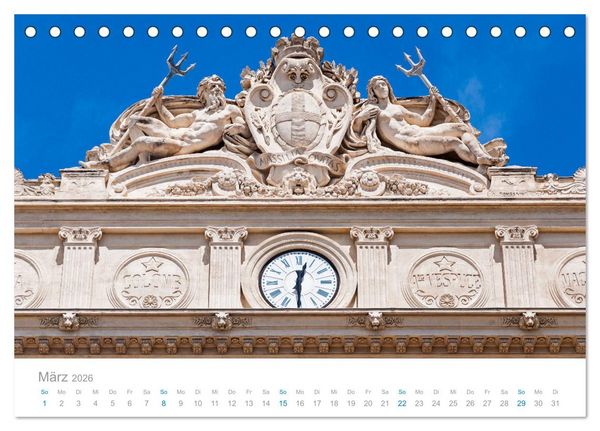 Produktbild: Marseille Maritime Metropole (Tischkalender 2026 DIN A5 quer), CALVENDO Monatskalender