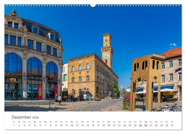 Produktbild: F&uuml;rth - die Denkmalstadt (hochwertiger Premium Wandkalender 2026 DIN A2 quer), Kunstdruck in Hochglanz