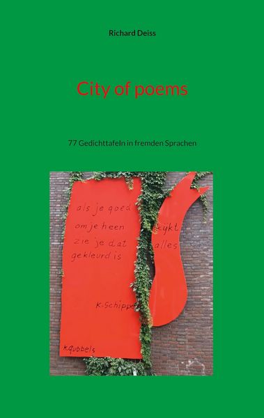 City of poems, Taschenbuch von Richard Deiss, BoD – Books on Demand, 9783756222667